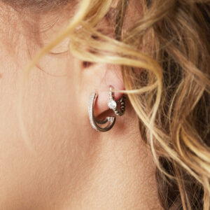Oorbellen Pearls In A Row - Afbeelding 2