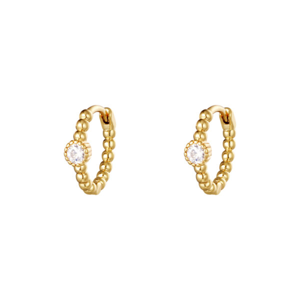 Oorbellen Pearls In A Row
