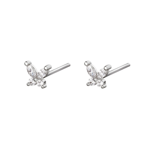 Oorbellen Diamond Butterfly