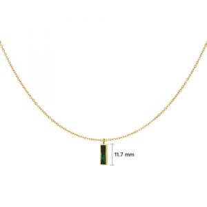 Ketting green charm - Afbeelding 2