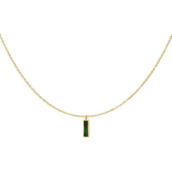 Ketting green charm