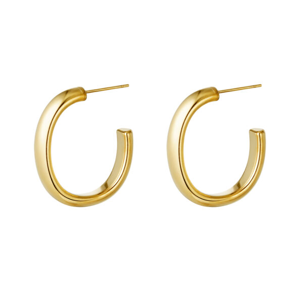 Oorbellen Smooth Hoops