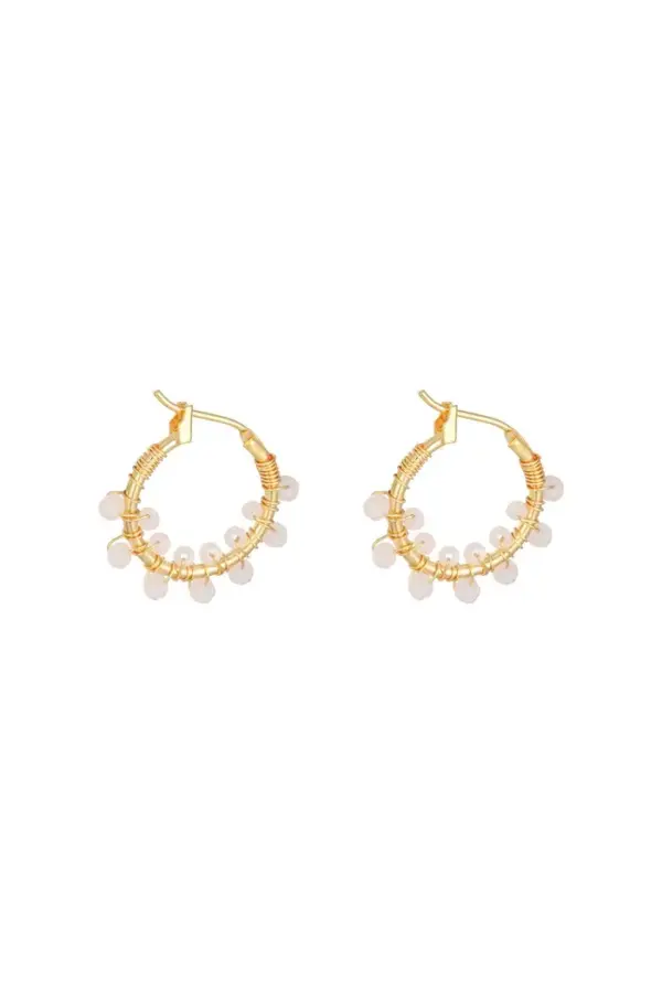 Oorbellen Colorful Crystal Beads